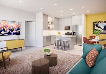 Gourmet kitchens with full-sized energy star appliances